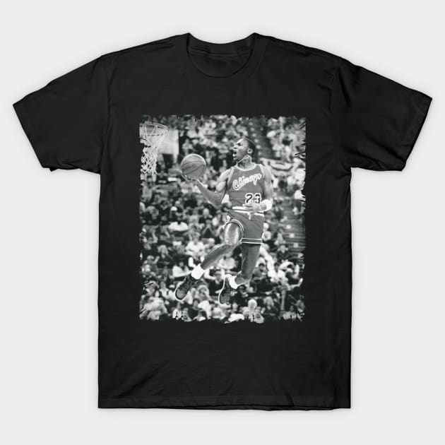 Michael Jordan Dunks Basketball T Shirt TeePublic